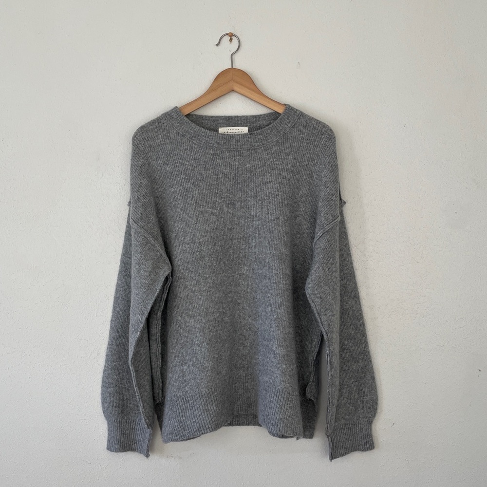 American Threads Crewneck Sweater